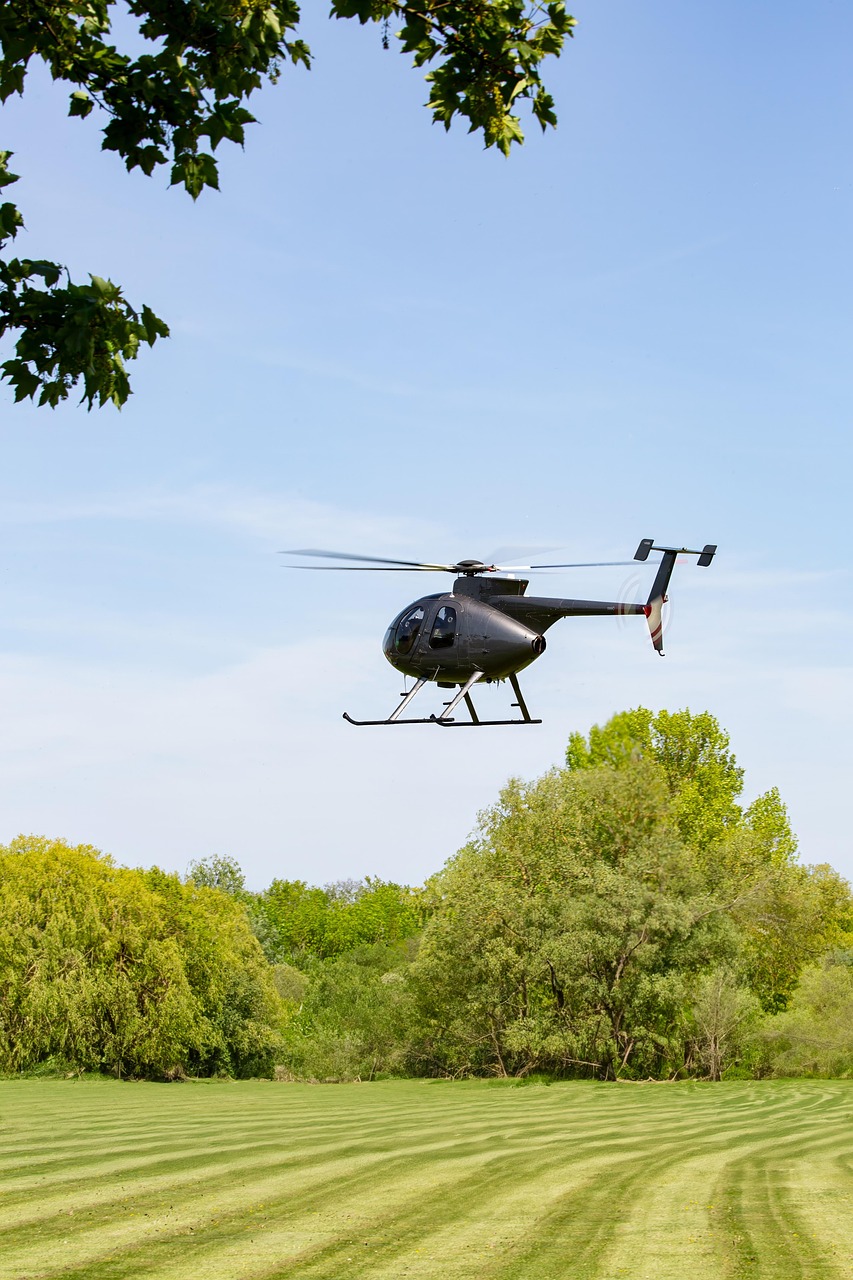 stats-img aviation, nature, helicopter, aircraft, take off, chopper, vehicle, flight, propeller, transport, grass, trees